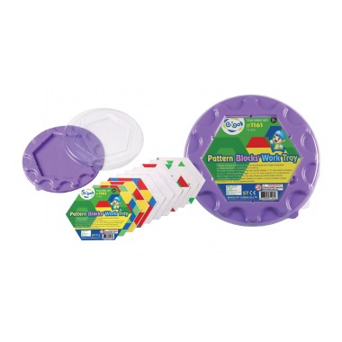 Pattern Blocks Work Tray